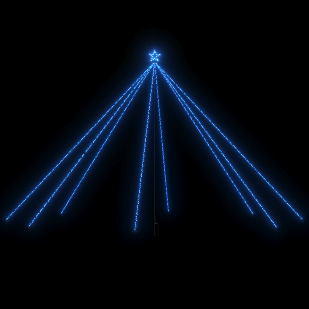 Vidaxl -LED -Weihnachtsbaum in 800 LEDs 5 m blau