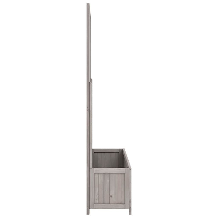 Vidaxl latwerkplantenbak 70x30x135 cm Festkiefergrau
