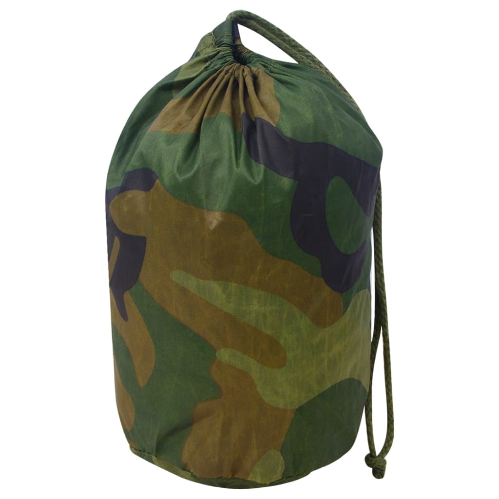 Vidaxl Camoufagenet mit Aufbewahrungstasche 2x8 m grün