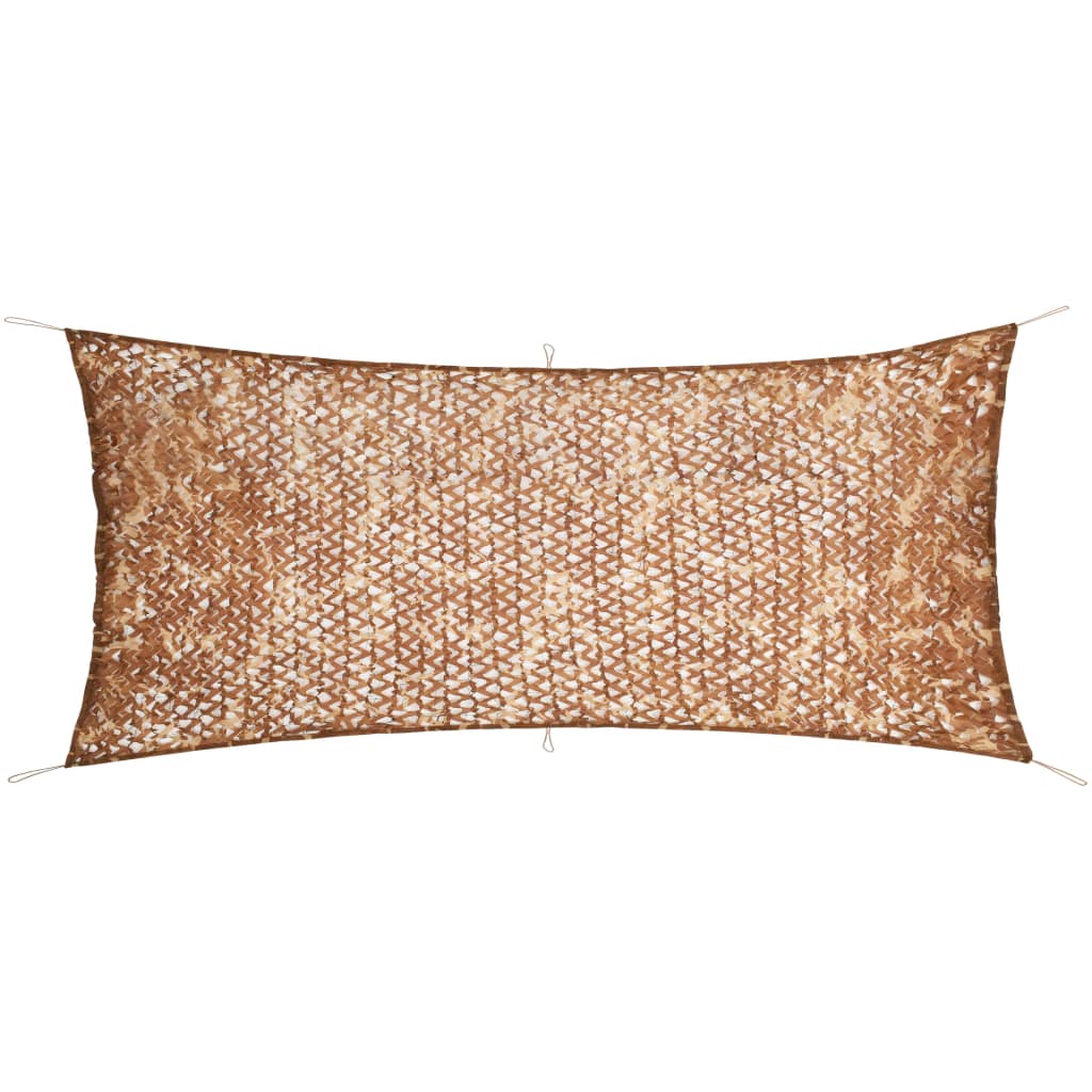 Vidaxl Camoufagenet mit Aufbewahrungsbeutel 1,5x5 m Beige