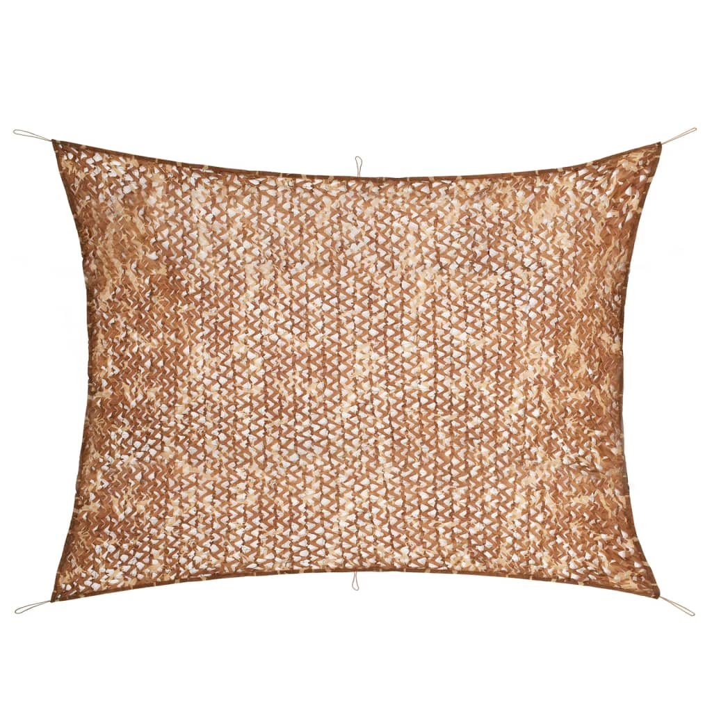 Vidaxl Camoufagenet mit Aufbewahrungstasche 2x4 M Beige