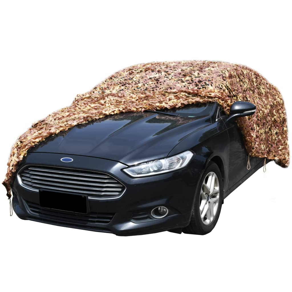 Vidaxl Camoufagenet mit Aufbewahrungstasche 3x8 M Beige