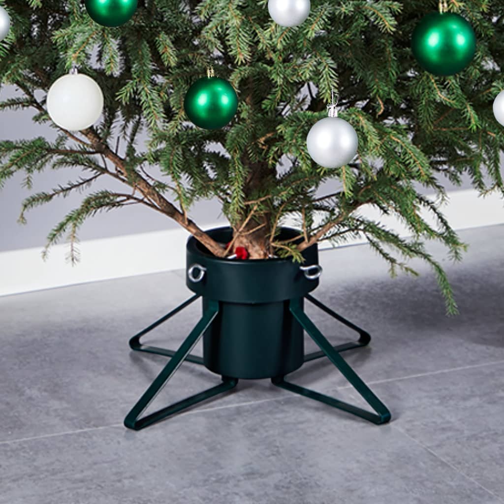 Vidaxl Weihnachtsbaumständer 46x46x19 cm schwarz
