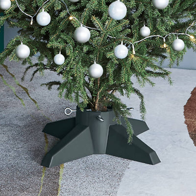 Vidaxl Weihnachtsbaumständer 55.5x55.5x15 cm Grün