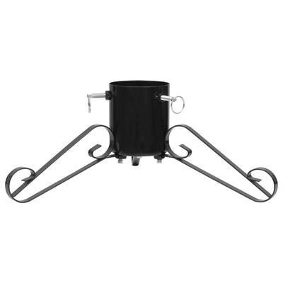 Vidaxl Weihnachtsbaumständer 58x58x21 cm schwarz
