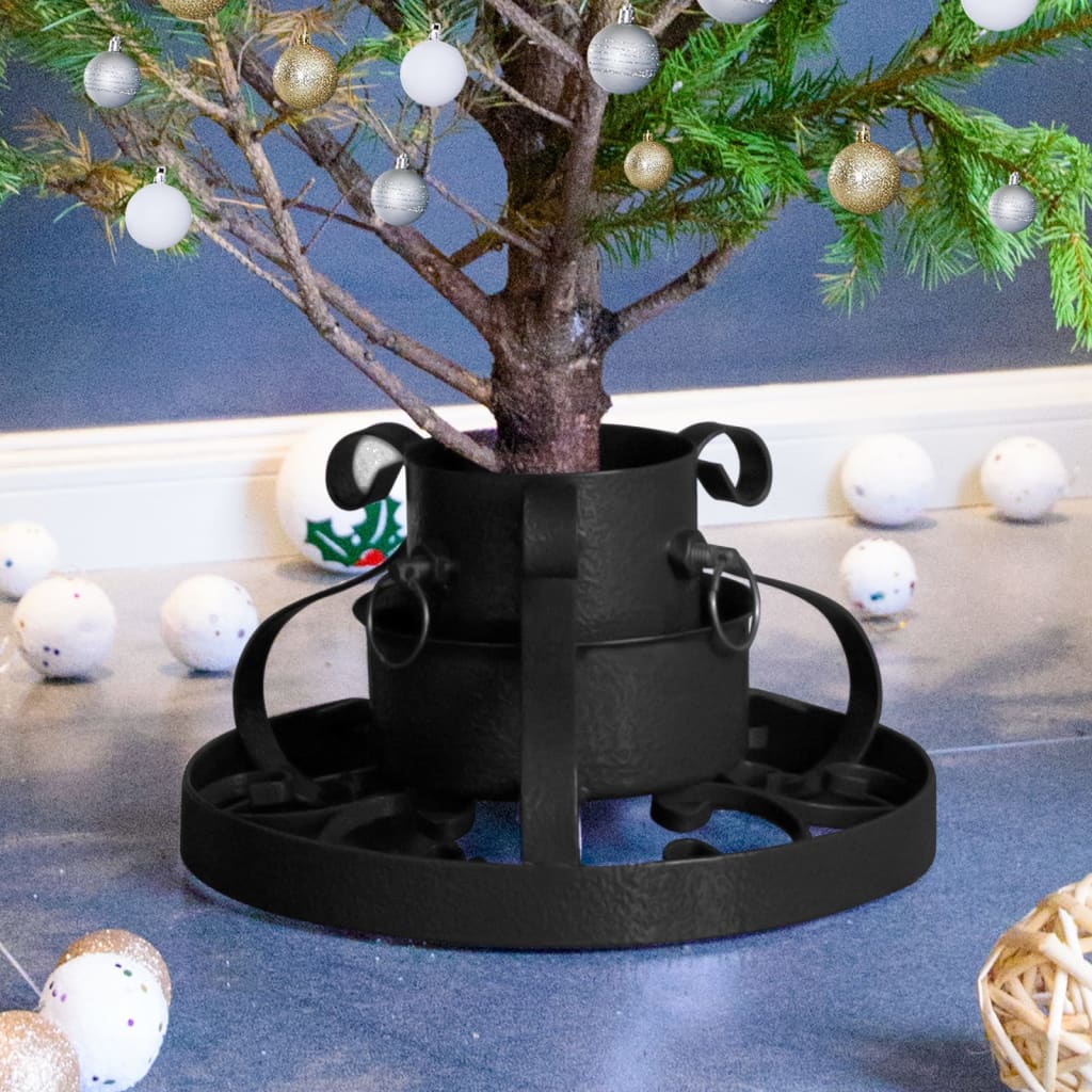 Vidaxl Weihnachtsbaum steht 29x29x15,5 cm schwarz