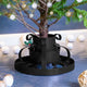 Vidaxl Weihnachtsbaum steht 29x29x15,5 cm schwarz