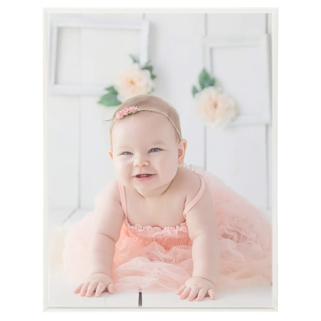 Vidaxl -Fotorahmen 3 PCs für Wand 40x50 cm MDF Silberfarbe