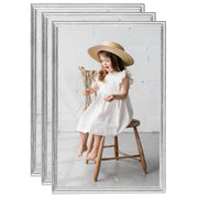 Vidaxl -Fotorahmen 3 PCs für Tabelle 21x29.7 cm Silberfarbe - afbeelding 1