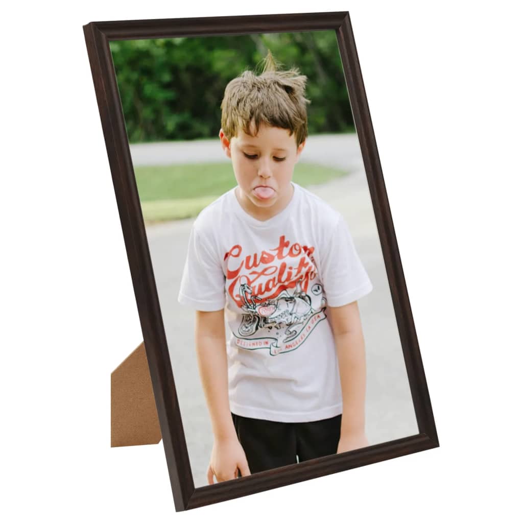 Vidaxl -Fotorahmen 3 PCs für Tabelle 10x15 cm MDF Schwarz