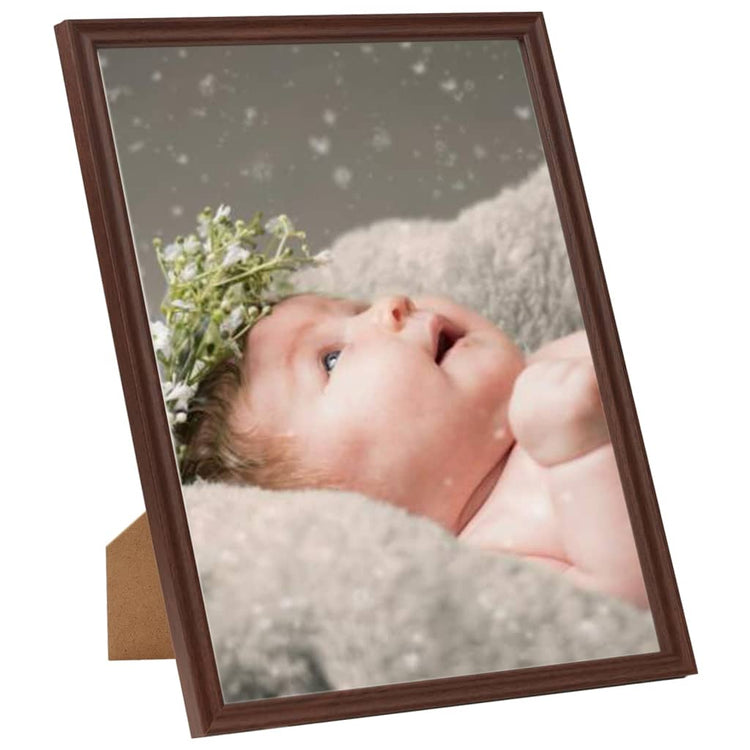 VIDAXL -Fotorahmen 5 PCs für Tabelle 13x18 cm dunkelrot