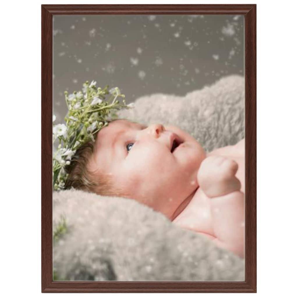 VIDAXL -Fotorahmen 5 PCs für Tabelle 13x18 cm dunkelrot