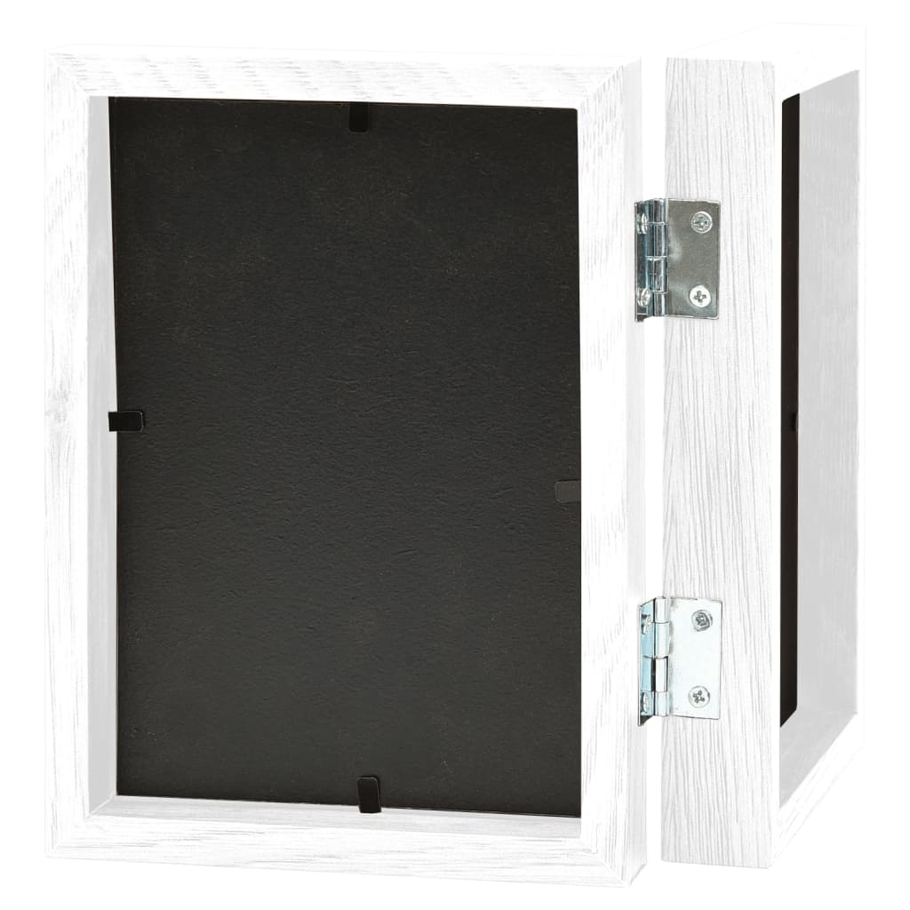 Vidaxl Fotorahmen Nuboon 2x (13x18 cm) Weiß