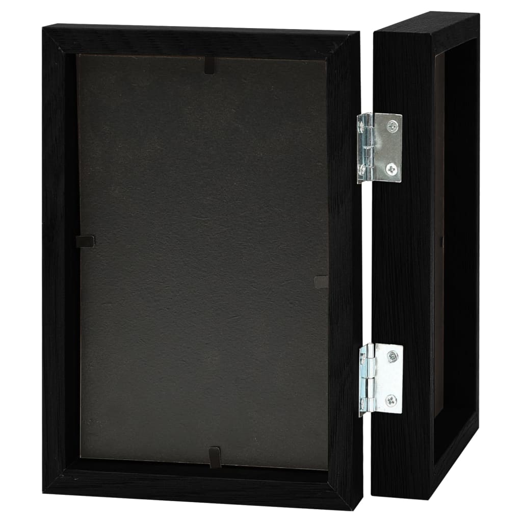 Vidaxl Fotorahmen Nuboon 2x (21x29.7 cm) Schwarz