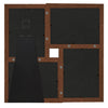 VIDAXL -Fotorahmen für 4x (10x15 cm) Foto MDF dunkelbraun