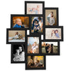 VIDAXL -Fotorahmen für 10x (10x15 cm) Foto MDF Schwarz