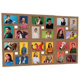 VIDAXL -Fotorahmen für 24x (10x15 cm) Foto MDF Hellbraun - afbeelding 1