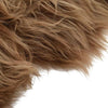 Vidaxl Stuhlabdeckung Icelander Schaffell 70x110 cm Braun