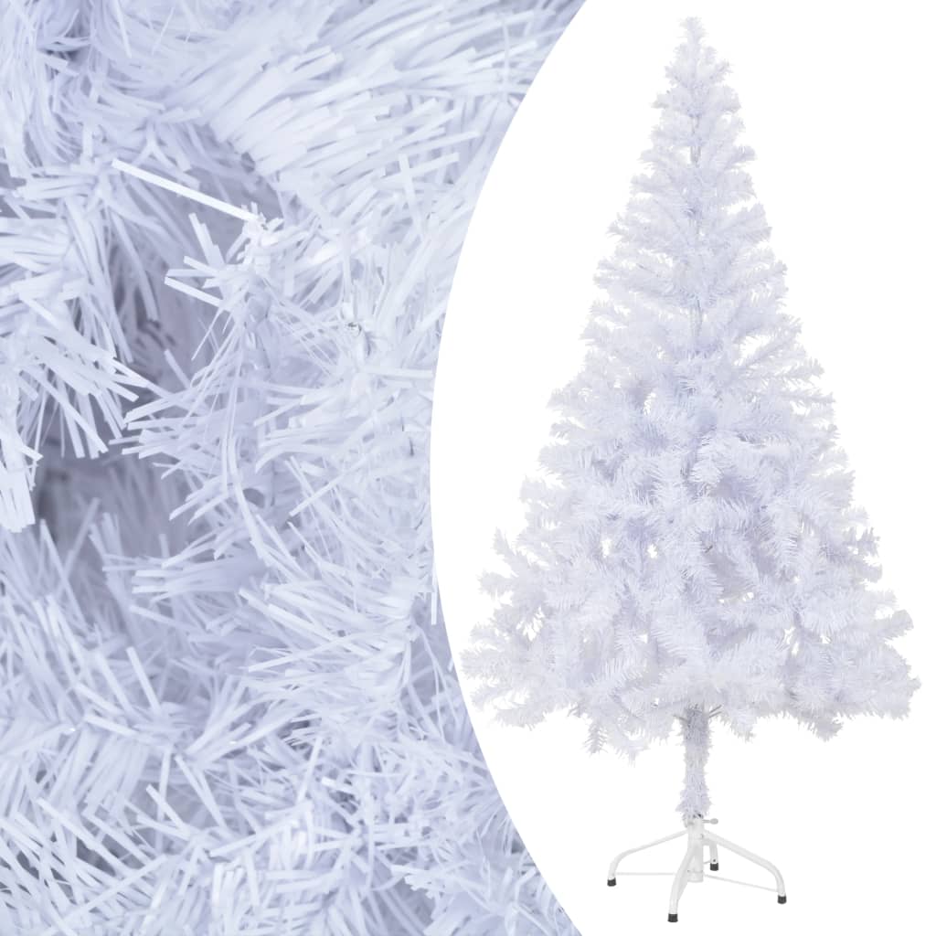VIDAXL KUNSTKERSTBOOM mit Beleuchtung und Weihnachtskugeln 380 Zweige 150 cm