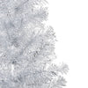 Vidaxl Kunstkerstboom mit Beleuchtung und Weihnachtskugeln 180 cm Haustier Silber