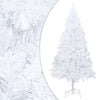 Vidaxl Kunstkerstboom mit Beleuchtung und Weihnachtskugeln 150 cm PVC Weiß