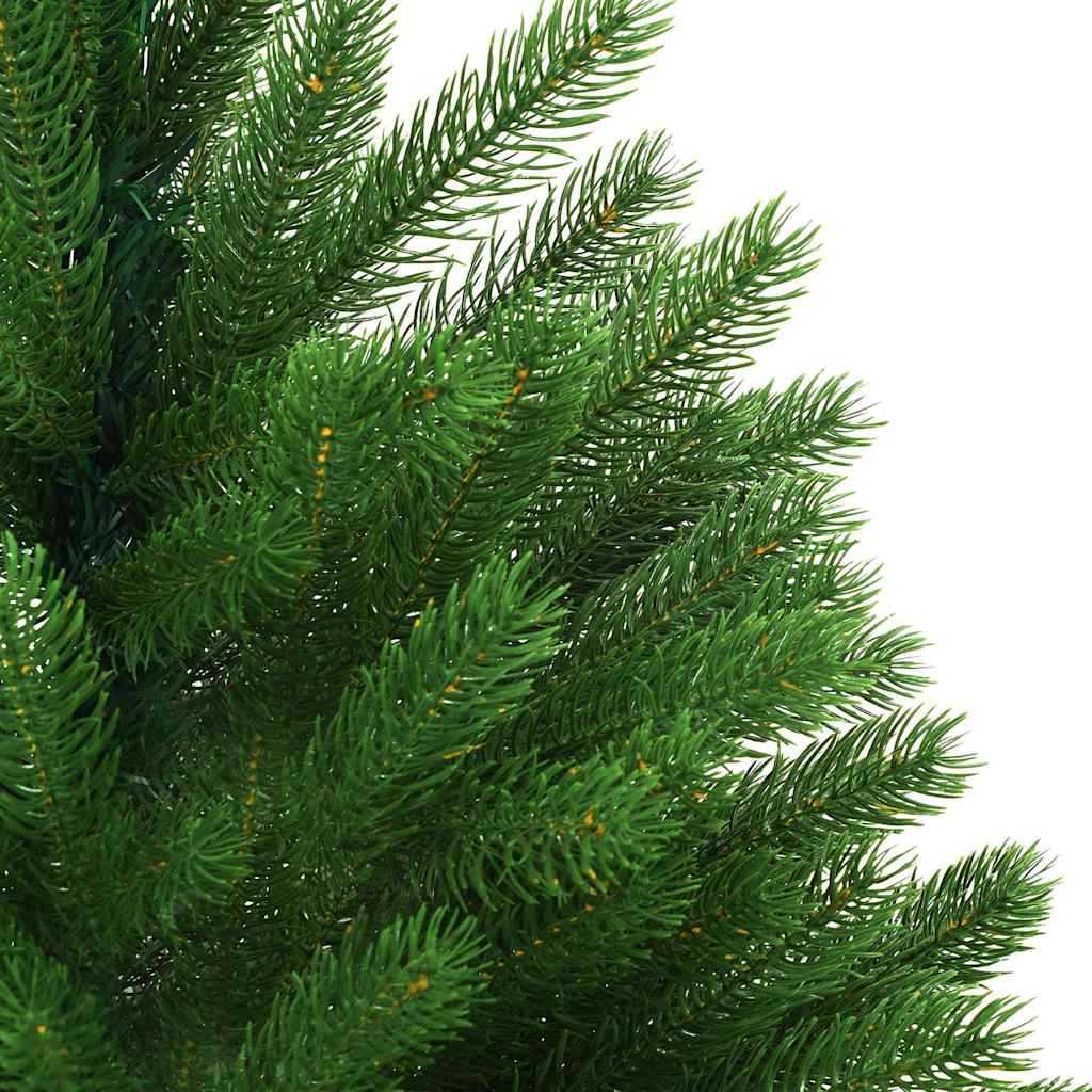 Vidaxl Kunstkerstboom mit Beleuchtung und Weihnachtsbällen 240 cm Grün