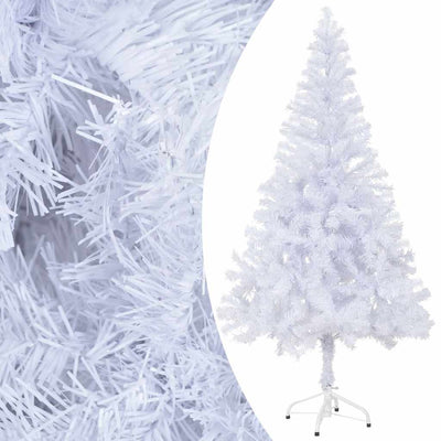 Vidaxl Kunstkerstboom mit Beleuchtung und Weihnachtskugeln 230 Zweige 120 cm