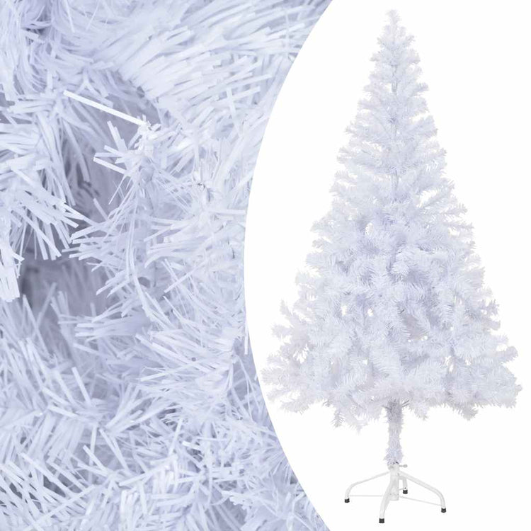 VIDAXL KUNSTKERSTBOOM mit Beleuchtung und Weihnachtskugeln 380 Zweige 150 cm