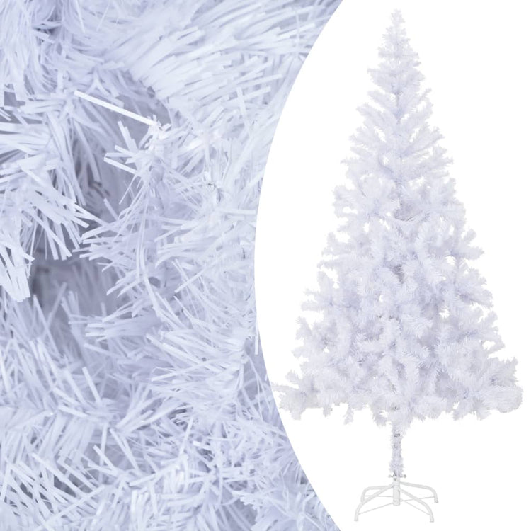 VIDAXL KUNSTKERSTBOOM mit Beleuchtung und Weihnachtskugeln 910 Zweige 210 cm