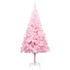 Vidaxl Kunstkerstboom mit Beleuchtung und Weihnachtskugeln 240 cm PVC Pink