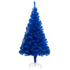 Vidaxl Kunstkerstboom mit Beleuchtung und Weihnachtskugeln 180 cm PVC Blau