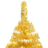 Vidaxl Kunstkerstboom mit Beleuchtung und Weihnachtskugeln 240 cm Haustier Gold