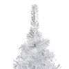 Vidaxl Kunstkerstboom mit Beleuchtung und Weihnachtskugeln 210 cm Haustier Silber