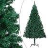 Vidaxl Kunstkerstboom mit Beleuchtung und Weihnachtskugeln 150 cm PVC Green