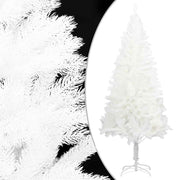 Vidaxl Kunstkerstboom mit Beleuchtung und Weihnachtsbällen 120 cm Weiß - afbeelding 2