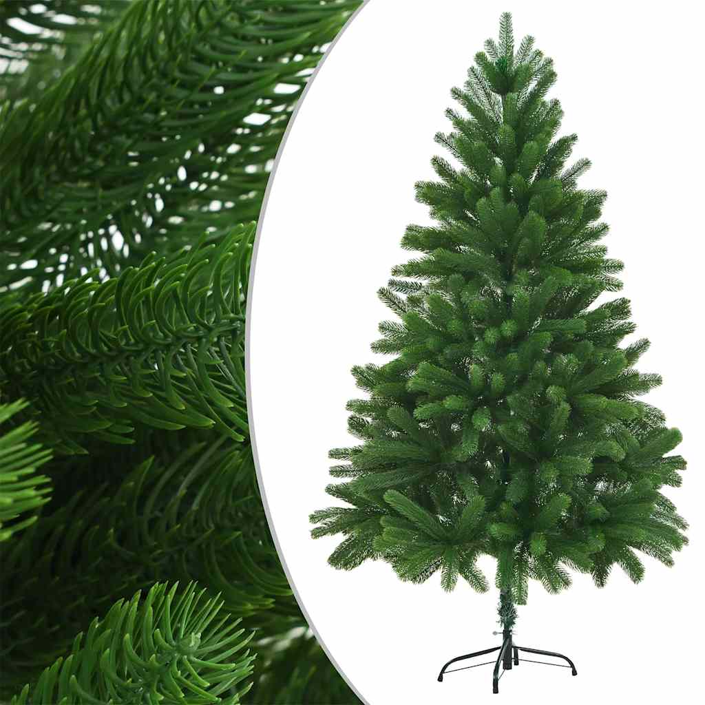 Vidaxl Kunstkerstboom mit Beleuchtung und Weihnachtsbällen 180 cm Grün