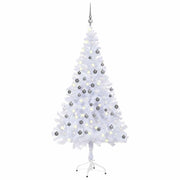 VIDAXL KUNSTKERSTBOOM mit Beleuchtung und Weihnachtskugeln 380 Zweige 150 cm - afbeelding 1
