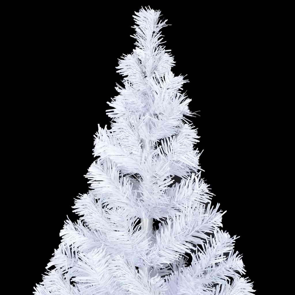 VIDAXL KUNSTKERSTBOOM mit Beleuchtung und Weihnachtskugeln 910 Zweige 210 cm