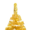 Vidaxl Kunstkerstboom mit Beleuchtung und Weihnachtskugeln 180 cm Haustier Gold