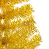 Vidaxl Kunstkerstboom mit Beleuchtung und Weihnachtskugeln 210 cm Haustier Gold