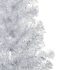 Vidaxl Kunstkerstboom mit Beleuchtung und Weihnachtskugeln 180 cm Haustier Silber