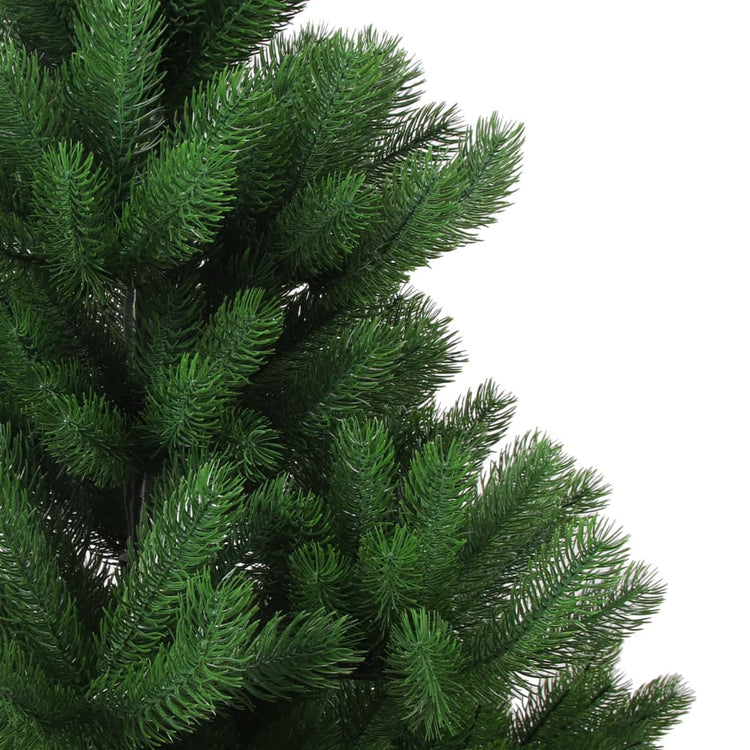Vidaxl Kunstkerstboom Nordmann mit LEDs und Weihnachtsbällen 240 cm Grün
