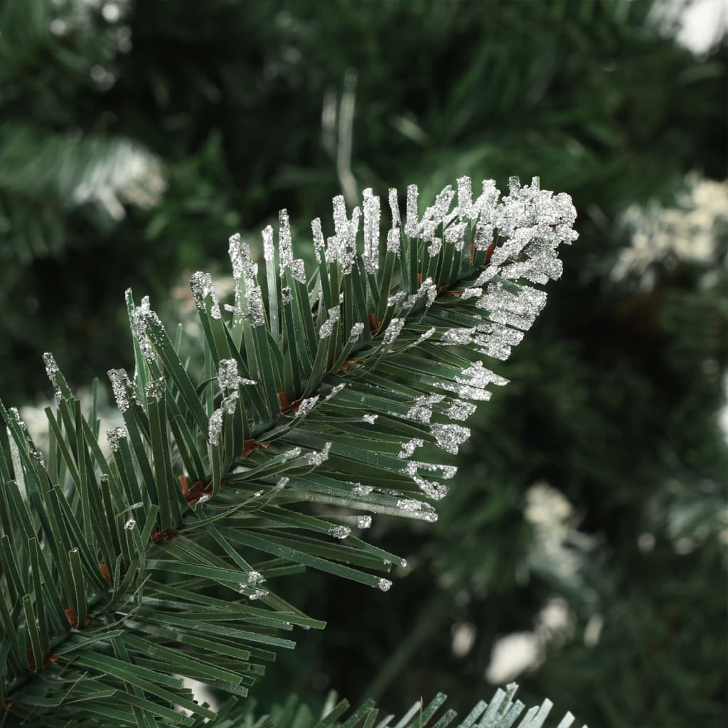 VIDAXL KUNSTKERSTBOOM mit Beleuchtung und Weihnachtsbällen 210 cm