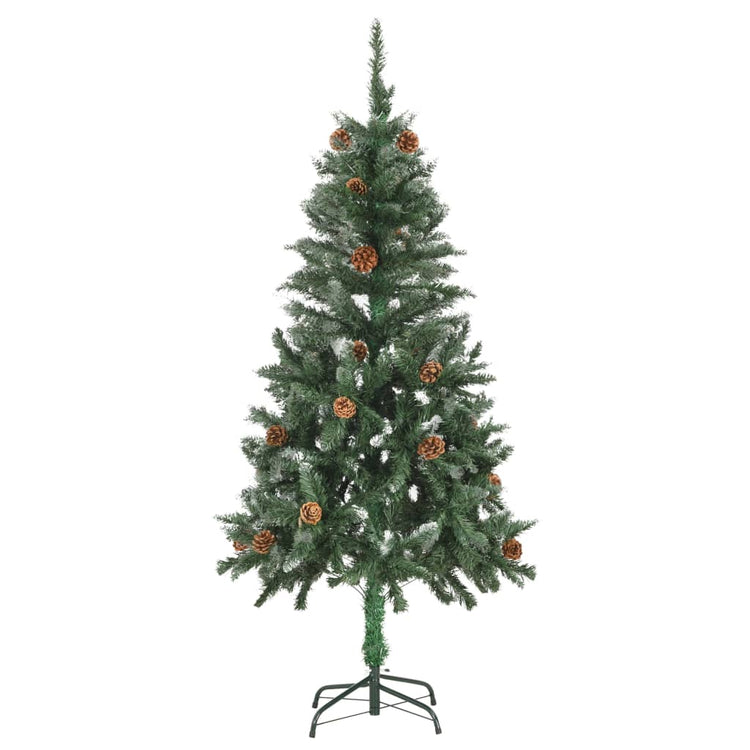Vidaxl Kunstkerstboom mit Licht Weihnachtsbällen Dennee 180 C5