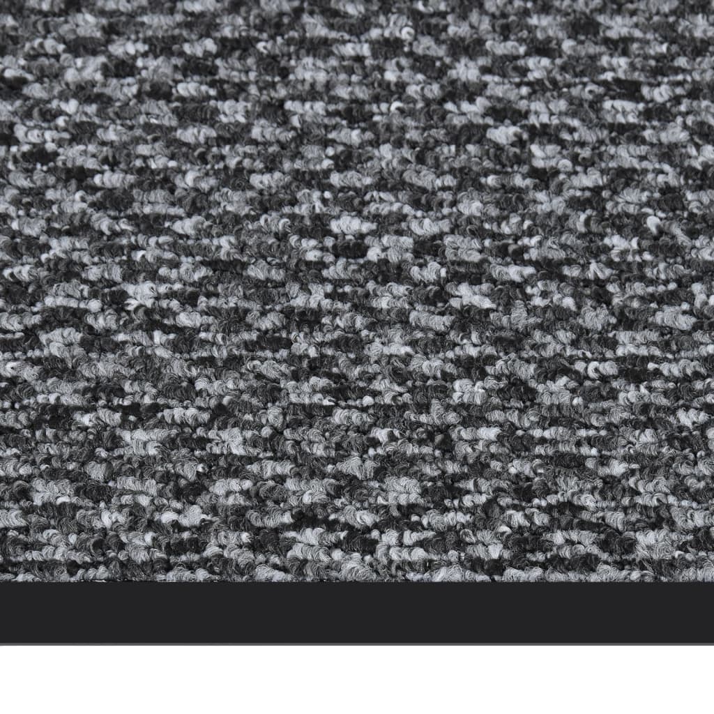 VIDAXL -Türmatte 40x60 cm Grau