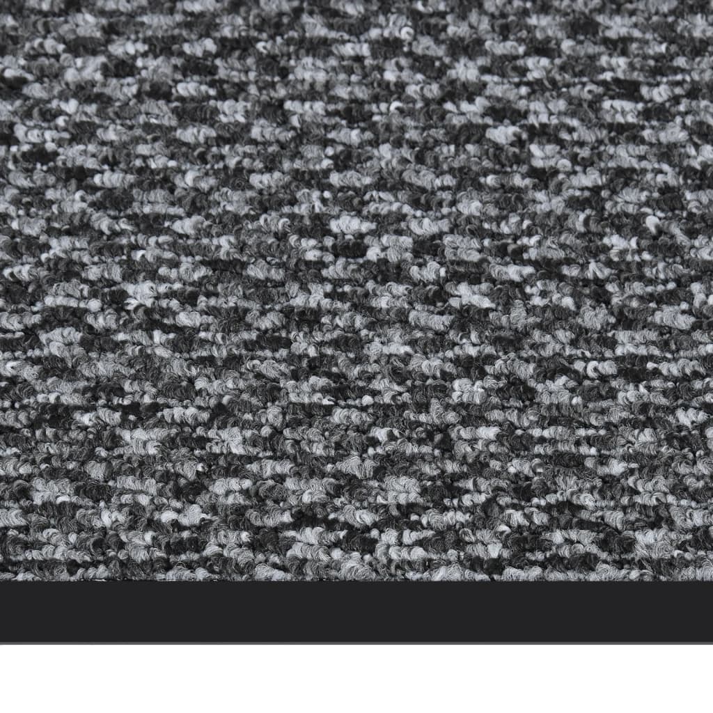 VIDAXL -Türmatte 60x80 cm Grau