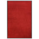 VIDAXL POORMAT 80x120 cm Rot
