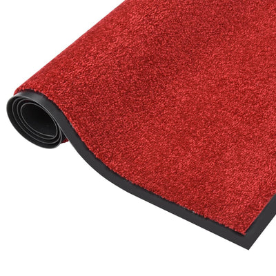 VIDAXL POORMAT 80x120 cm Rot