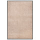 VIDAXL PORTOMAT 80x120 cm Beige