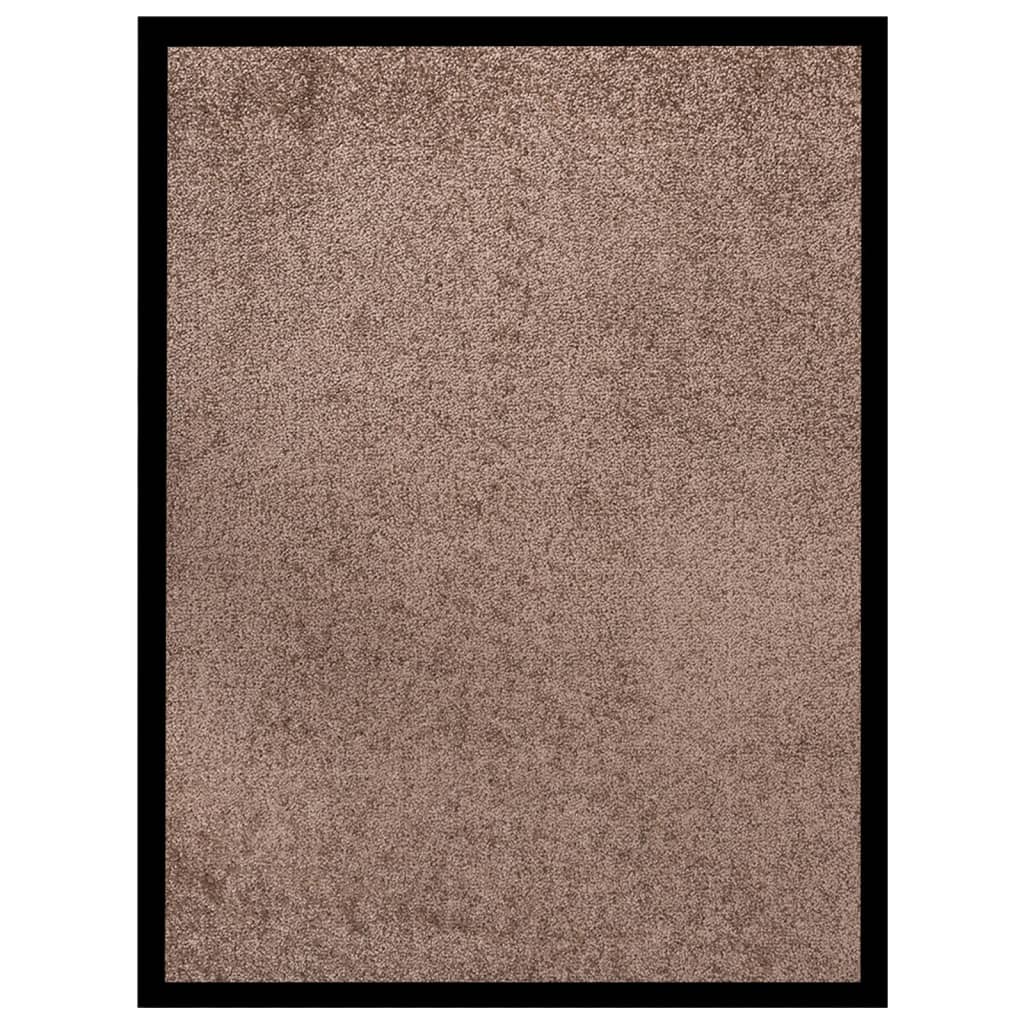 VIDAXL -Türmatte 60x80 cm braun
